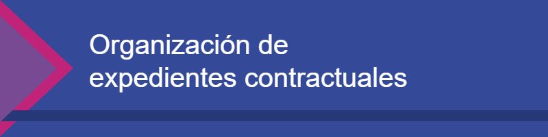 imagen sobre expedientes contractuales